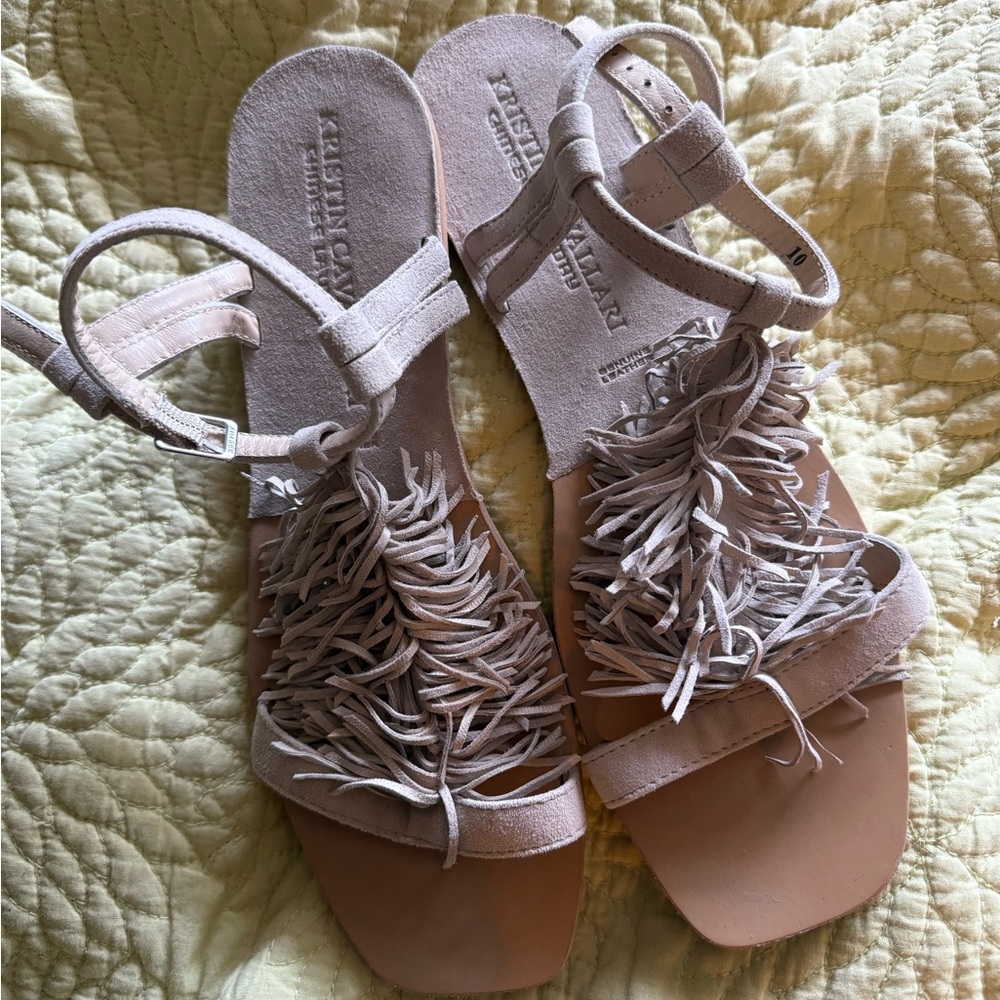 Fringe Sandals